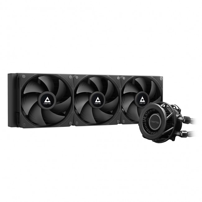 Chieftec CLC-360-VRM-BLK computer cooling system Computer case All-in-one liquid cooler 12 cm Black