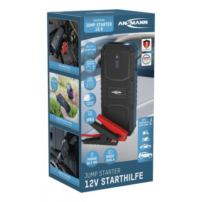 Ansmann Jump Starter 16.0 2500 A