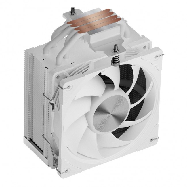 MODECOM Volcano 0C T721 Processor Air cooler 12 cm White