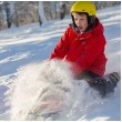 Hamax Sno Fire Snow racer Black, Red Polyethylene