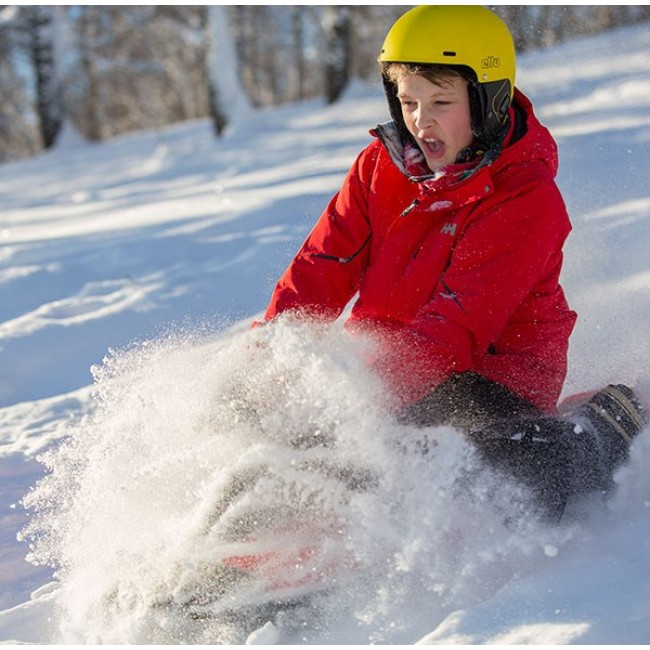 Hamax Sno Fire Snow racer Black, Red Polyethylene