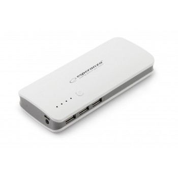 Esperanza EMP106WE Radium power bank Grey,White 8000 mAh
