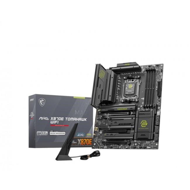 MSI MAG X870E TOMAHAWK WIFI motherboard AMD X870E Socket AM5 ATX MSI MAG X870E TOMAHAWK WIFI motherboard AMD X870E Socket AM5 ATX