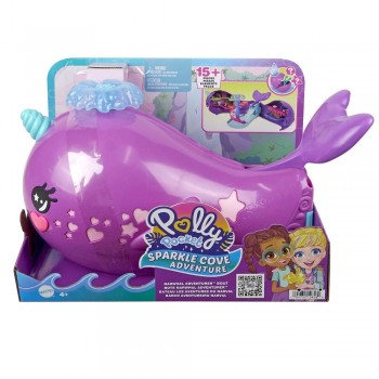 POLLY POCKET NARWHAL SUBMARINE SET HKV71