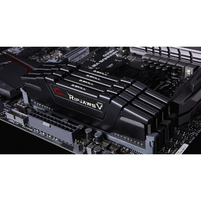 G.Skill Ripjaws V F4-3600C16Q-32GVKC memory module 32 GB 4 x 8 GB DDR4 3600 MHz G.Skill Ripjaws V F4-3600C16Q-32GVKC memory module 32 GB 4 x 8 GB DDR4 3600 MHz