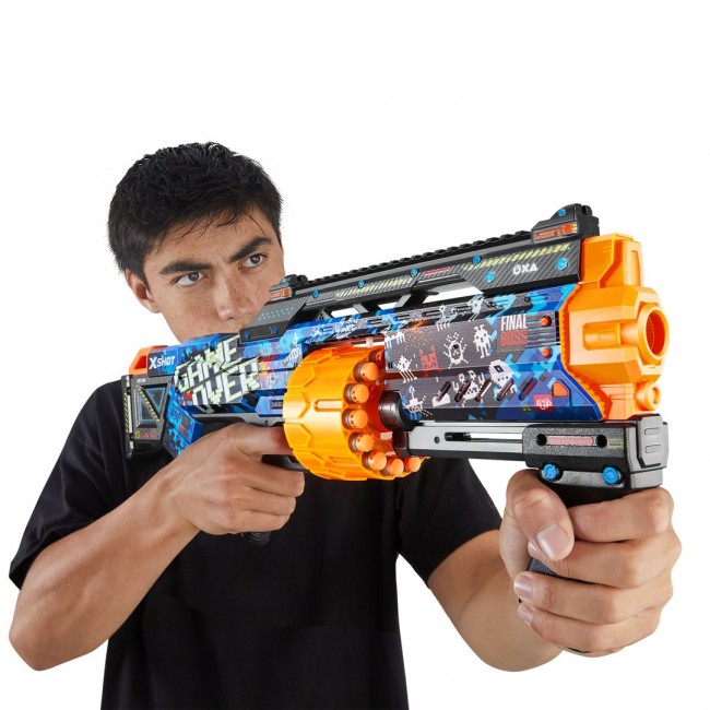 ZURU Skins Last Stand Dart Blaster - Game Over Skin (16 Darts) ZURU Skins Last Stand Dart Blaster - Game Over Skin (16 Darts)