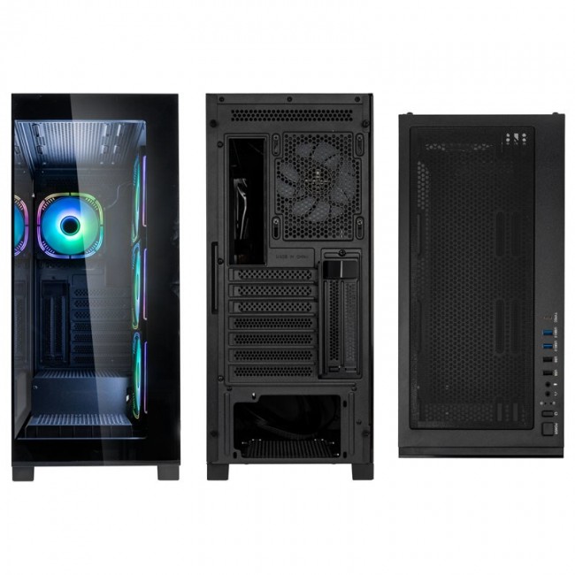 Kolink Unity Peak ARGB Midi-Tower Showcase, Tempered Glass - black Kolink Unity Peak ARGB Midi-Tower Showcase, Tempered Glass - black