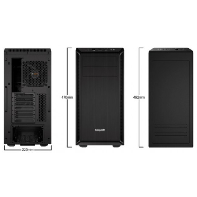 be quiet! Pure Base 600 Midi Tower Black be quiet! Pure Base 600 Midi Tower Black