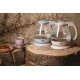 Adler AD 1283C electric kettle 1 L 900 W Cream