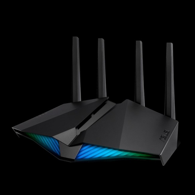 ASUS RT-AX82U wireless router Gigabit Ethernet Dual-band (2.4 GHz / 5 GHz) Black ASUS RT-AX82U wireless router Gigabit Ethernet Dual-band (2.4 GHz / 5 GHz) Black