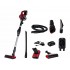 Bosch BBS711ANM stick vacuum/electric broom Bagless 0.3 L Black, Red, Stainless steel