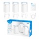 Cudy M1200 3-PACK mesh wi-fi system Dual-band (2.4 GHz / 5 GHz) Wi-Fi 5 (802.11ac) White 1 Internal