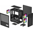 DeepCool CH360 DIGITAL Micro Tower Black