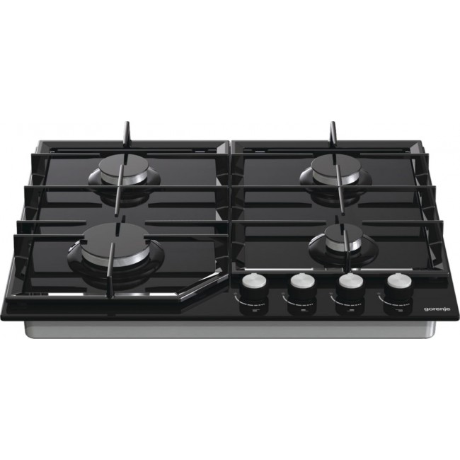 Gorenje GT641KB hob Black Built-in 60 cm Gas 4 zone(s) Gorenje GT641KB hob Black Built-in 60 cm Gas 4 zone(s)