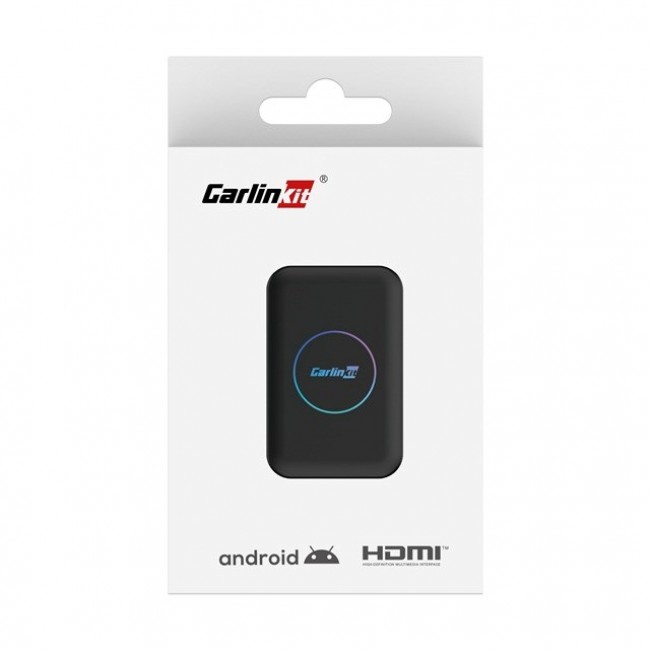Carlinkit Adapter Wireless Lite S HDMI 4GB+32GB Android Auto/Carplay for Car Stereos Black