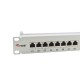 Equip 24-Port Cat.6A Shielded Patch Panel, Light Grey Equip 24-Port Cat.6A Shielded Patch Panel, Light Grey
