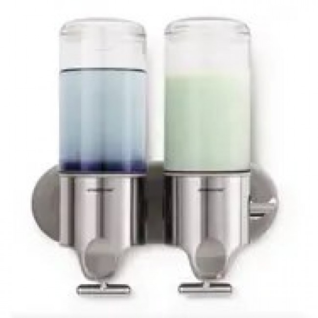 simplehuman BT1028 soap dispenser 0.444 L Stainless steel, Transparent