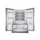 Haier FD 83 Serie 7 HB18FGSAAA Fridge-freezer, double-opening 539 l E Silver, Titanium