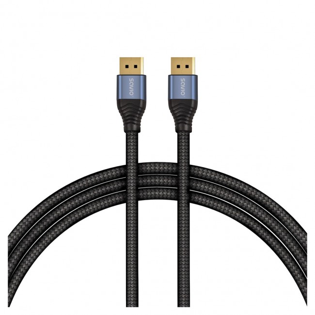 Savio CL-211 DisplayPort cable 3 m Black