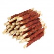 HILTON Duck wrap white rawhide stick - dog chew - 500g