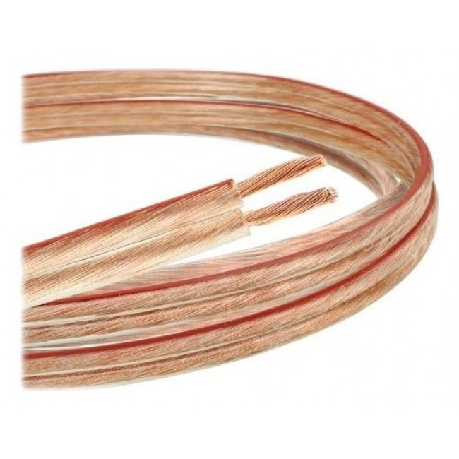 Libox Kabel g o nikowy 2x1,50mm LB0008-50 audio cable 50 m Transparent