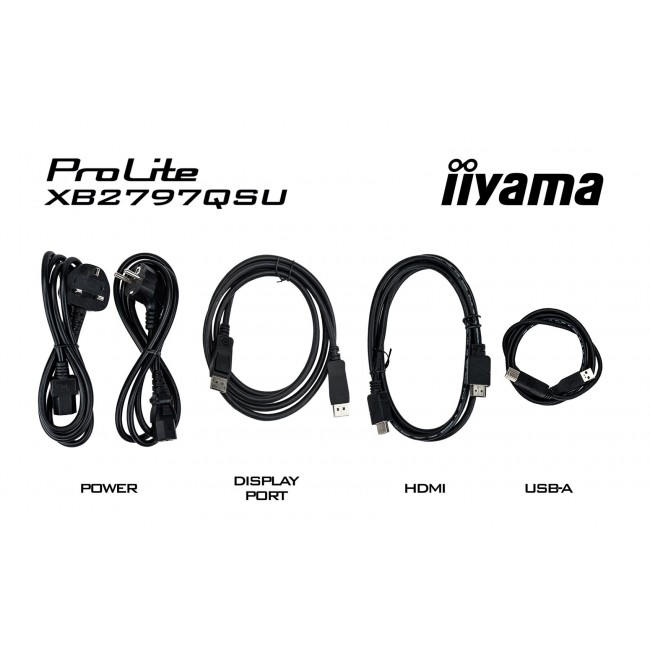 iiyama ProLite XB2797QSU-B1 computer monitor 68.6 cm (27 iiyama ProLite XB2797QSU-B1 computer monitor 68.6 cm (27