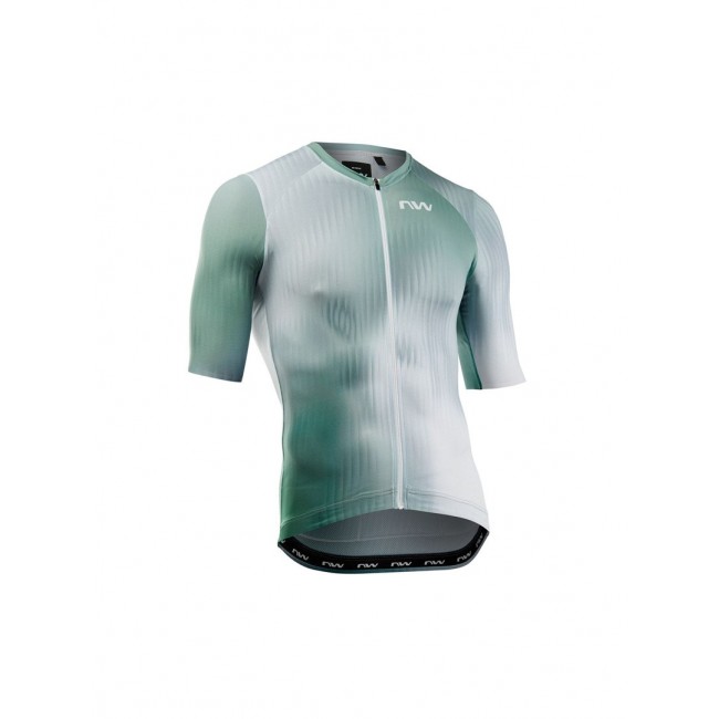 Koszulka rowerowa NORTHWAVE Blade Jersey S/s zielony - L