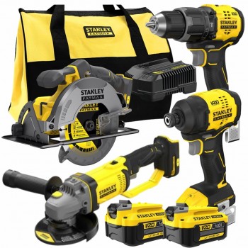 STANLEY 18V Power Tool Set, 4-Piece SFMCK459M2S