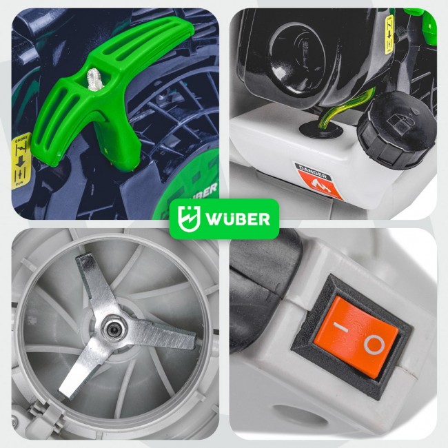 Petrol leaf blower W43434 WUBER