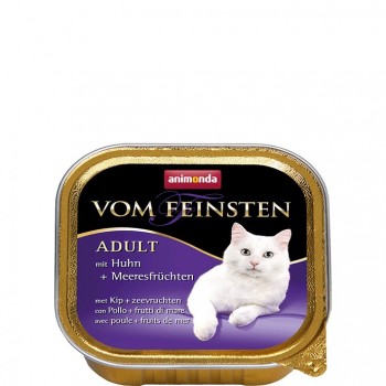 ANIMONDA Vom Feinsten Chicken with seafood - wet cat food - 100g