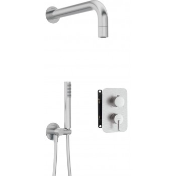 Concealed shower set with mixer BOX - with hand shower