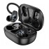 Hoco EQ8 Pure Joy Headset Wireless In-Ear Calls/Music Bluetooth Black