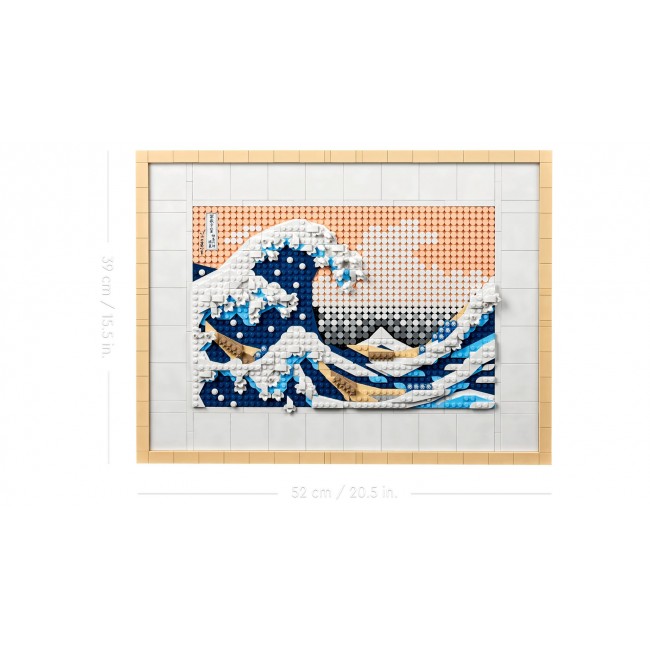 LEGO ART 31208 Hokusai. The great wave in Kanagawa