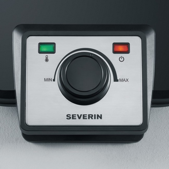 Severin WA 2106 waffle iron 2 waffle(s) 1200 W Black