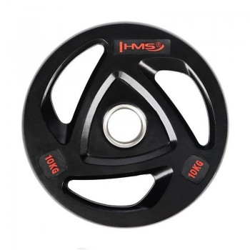 HMS Fitness TOX10 1 pc(s) Olympic Rubber-coated weight disc