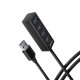 Axagon HUE-M1AL interface hub USB 3.2 Gen 1 (3.1 Gen 1) Type-A 5000 Mbit/s Black Axagon HUE-M1AL interface hub USB 3.2 Gen 1 (3.1 Gen 1) Type-A 5000 Mbit/s Black
