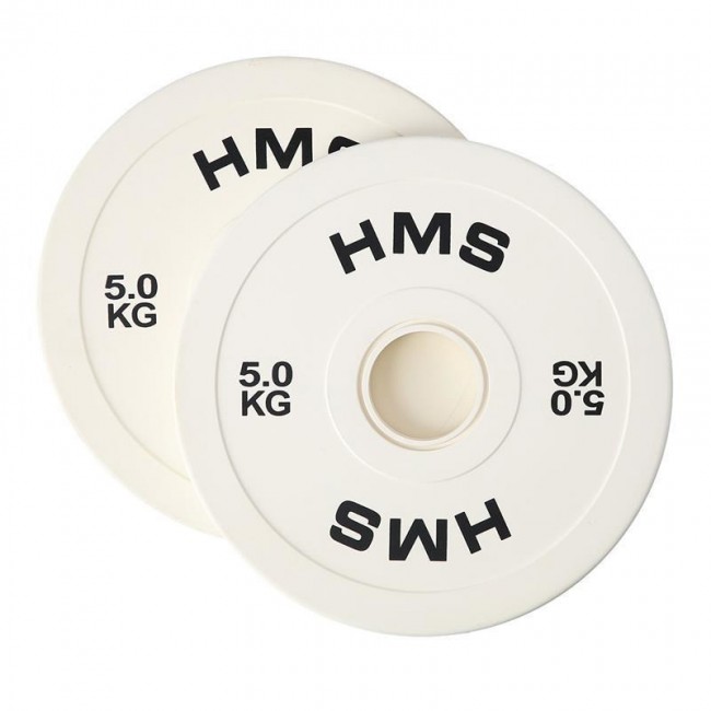 HMS Fitness CBRS50 2 pc(s) Olympic Rubber-coated weight disc HMS Fitness CBRS50 2 pc(s) Olympic Rubber-coated weight disc