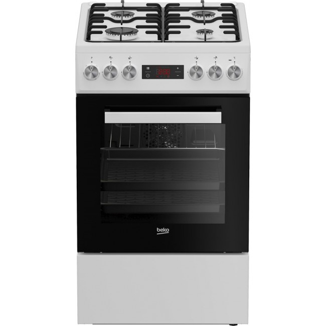Beko FSE52323DWD cooker Freestanding cooker Electric Gas White Beko FSE52323DWD cooker Freestanding cooker Electric Gas White