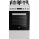 Beko FSE52323DWD cooker Freestanding cooker Electric Gas White Beko FSE52323DWD cooker Freestanding cooker Electric Gas White