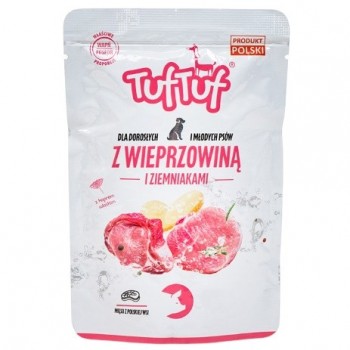 TUF TUF with pork and potatoes - wet dog food - 300g