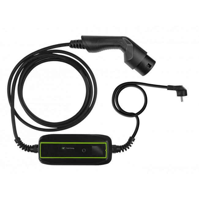 Green Cell EV16 electric vehicle charging station Black 1 Built-in display LCD Green Cell EV16 electric vehicle charging station Black 1 Built-in display LCD