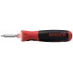 Speede PocketDrive electric screwdriver with bit cassette and bag