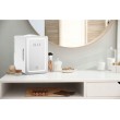 ELLE 6L white mini fridge with LED make-up mirror ELLE 6L white mini fridge with LED make-up mirror