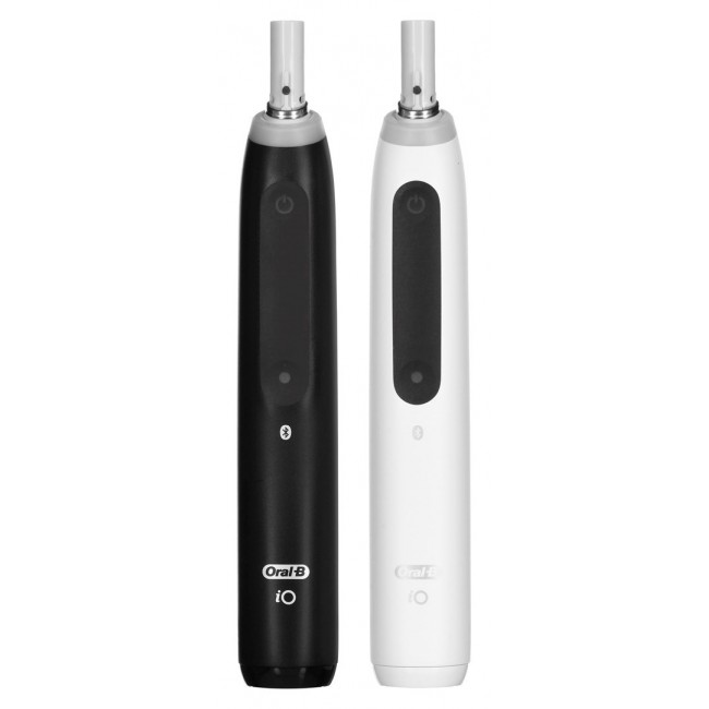 Braun Oral-B iO5 Duo Matt Black/Quite White electric toothbrush Braun Oral-B iO5 Duo Matt Black/Quite White electric toothbrush
