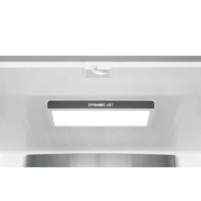 Haier FD 83 Serie 7 HB18FGSAAA Fridge-freezer, double-opening 539 l E Silver, Titanium