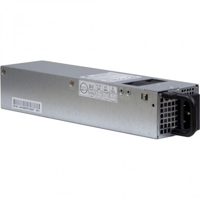 Inter-Tech ASPOWER R1A-KH0400 power supply unit 400 W 20+4 pin ATX 1U Silver