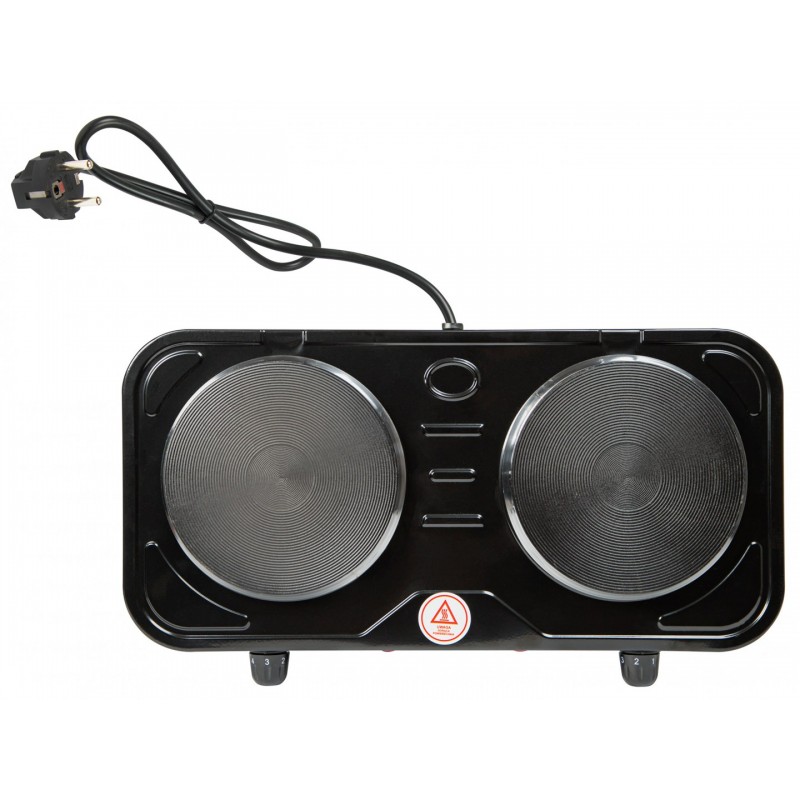 Two-burner adjustable electric cooker BLOW 2000W