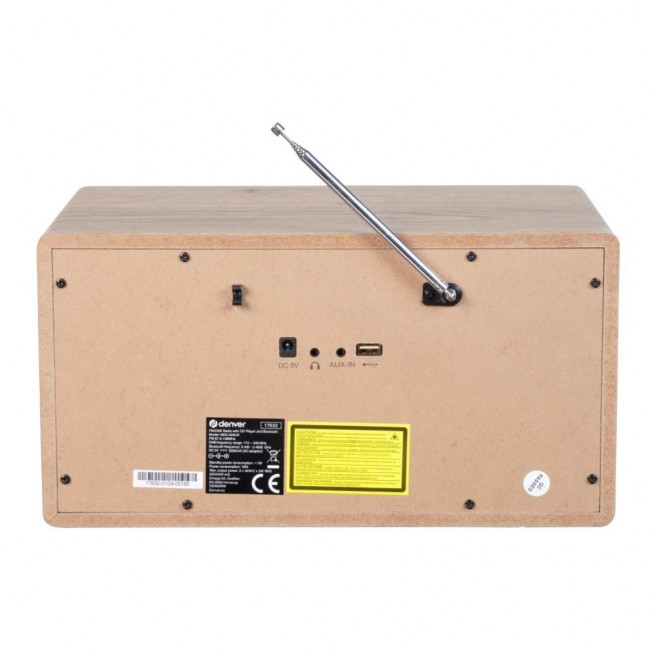 Denver MDA-525LW Personal CD player Wood
