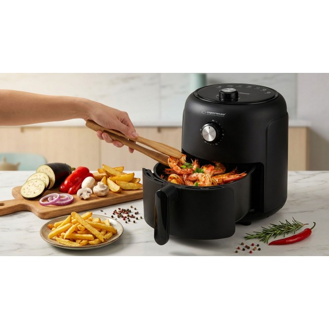 Esperanza EKA001 Fat-free fryer 2,6L 1000W Black Esperanza EKA001 Fat-free fryer 2,6L 1000W Black