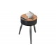 Unold 86545 electric space heater Indoor Black, Wood Fan electric space heater